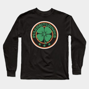 Pulchritudinous Ireland: Celebrate the Beauty of the Emerald Isle Long Sleeve T-Shirt